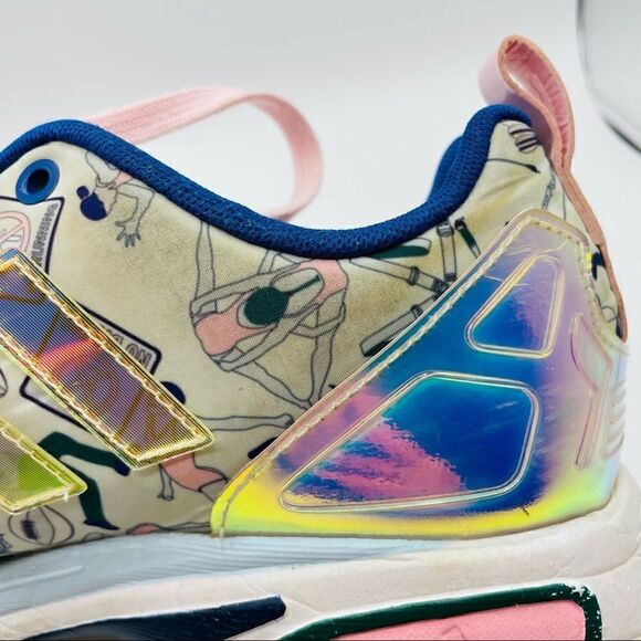 HTF - Adidas Limited Edition Mary Katrantzou Torsion Sport Patterned Sneakers - Picture 7 of 11